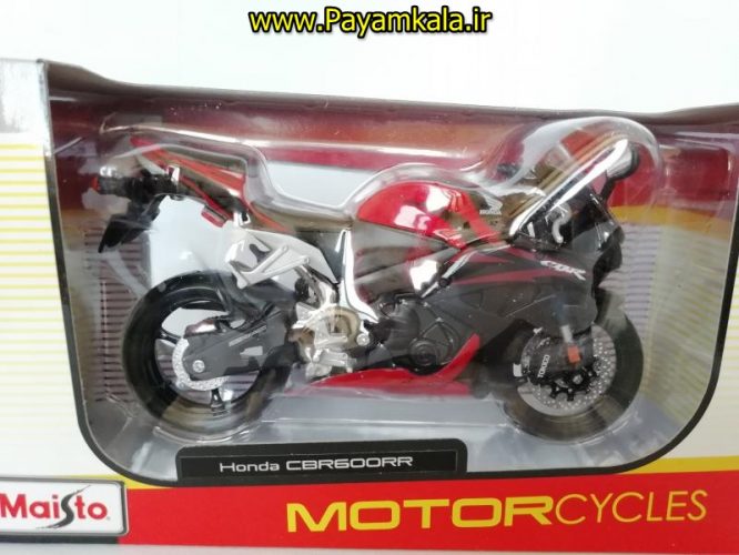 (سایز بزرگ) ماکت فلزی موتورسیکلت هوندا (HONDA CBR600RR BY MAISTO)(1/12)