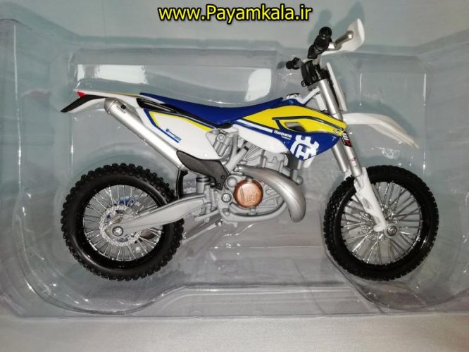 (سایز بزرگ) ماکت فلزی موتورسیکلت هوندا (HONDA HUSQVARNA FE 501 BY MAISTO)(1/12)