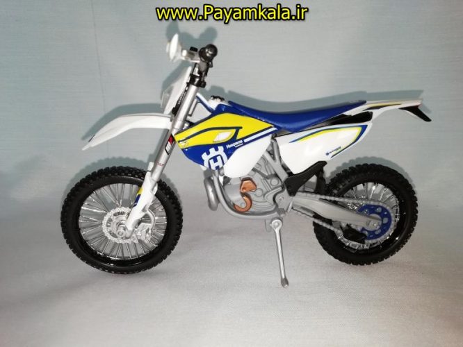 (سایز بزرگ) ماکت فلزی موتورسیکلت هوندا (HONDA HUSQVARNA FE 501 BY MAISTO)(1/12)