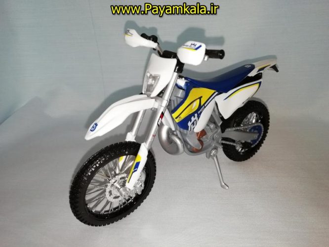 (سایز بزرگ) ماکت فلزی موتورسیکلت هوندا (HONDA HUSQVARNA FE 501 BY MAISTO)(1/12)