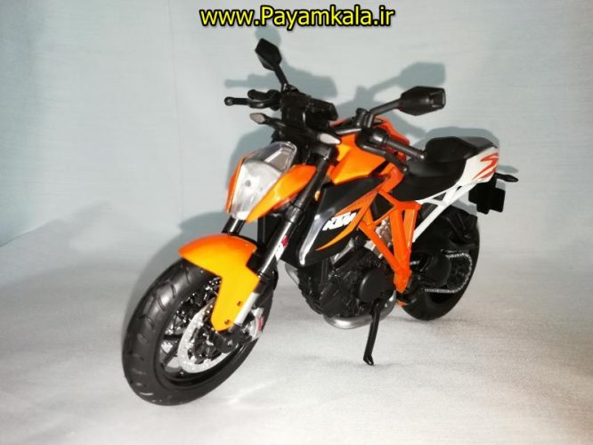 (سایز بزرگ) ماکت فلزی موتورسیکلت کی تی ام (KTM 1290 SUPER DUKE R BY MAISTO)(1/12)