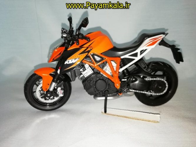 (سایز بزرگ) ماکت فلزی موتورسیکلت کی تی ام (KTM 1290 SUPER DUKE R BY MAISTO)(1/12)