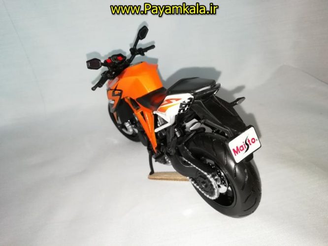 (سایز بزرگ) ماکت فلزی موتورسیکلت کی تی ام (KTM 1290 SUPER DUKE R BY MAISTO)(1/12)