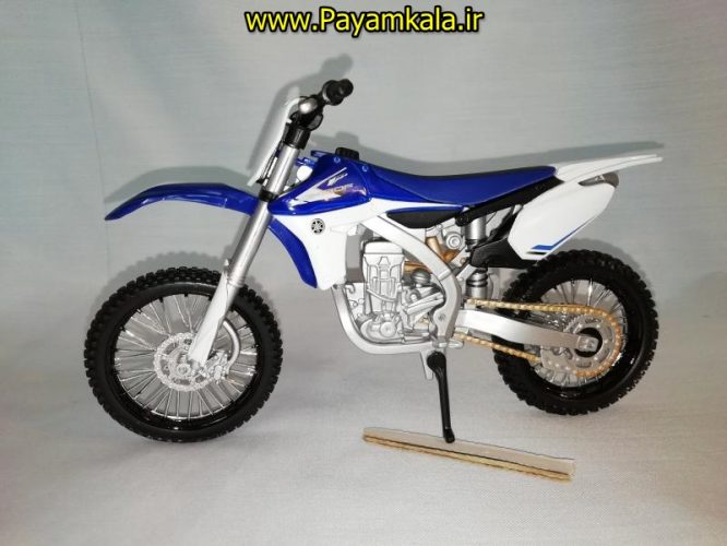 (سایز بزرگ) ماکت فلزی موتورسیکلت یاماها (YAMAHA YZ450F BY MAISTO)(1/12)