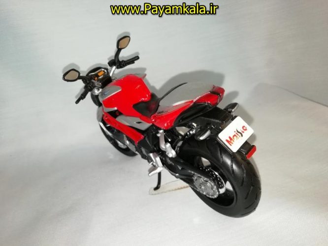 (سایز بزرگ) ماکت فلزی موتورسیکلت ام وی (MV AGUSTA BRUTALE 1090 RR BY MAISTO)(1/12)