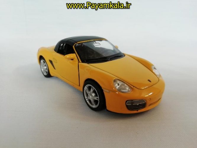 ماشین اسباب بازی پورشه باکستر (PORSCHE BOXSTER S 1/32 BY WELLY)