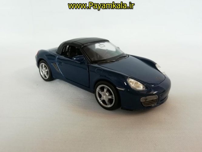 ماشین اسباب بازی پورشه باکستر (PORSCHE BOXSTER S 1/32 BY WELLY)