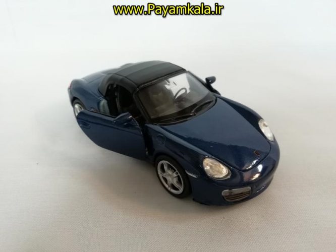 ماشین اسباب بازی پورشه باکستر (PORSCHE BOXSTER S 1/32 BY WELLY)