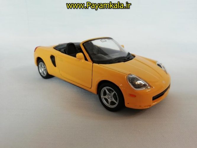 ماشین اسباب بازی تویوتا (TOYOTA MR2 SPYDER 1/32 BY WELLY)