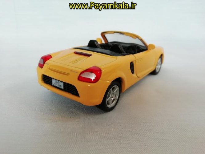 ماشین اسباب بازی تویوتا (TOYOTA MR2 SPYDER 1/32 BY WELLY)