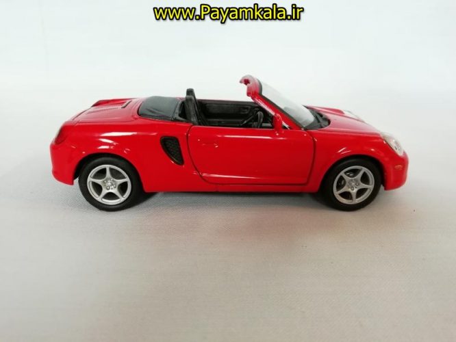 ماشین اسباب بازی تویوتا (TOYOTA MR2 SPYDER 1/32 BY WELLY)