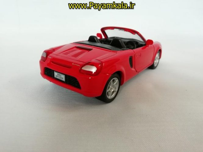 ماشین اسباب بازی تویوتا (TOYOTA MR2 SPYDER 1/32 BY WELLY)