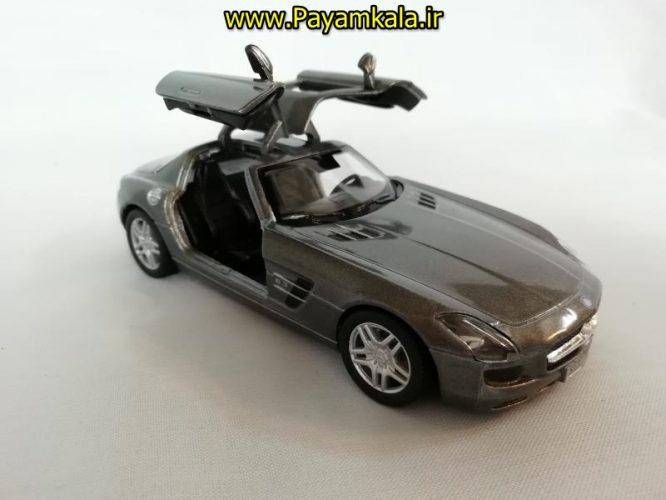 ماکت ماشین اسباب بازی مرسدس بنز (MERCEDES-BENZ SLS AMG BY KINSMART)