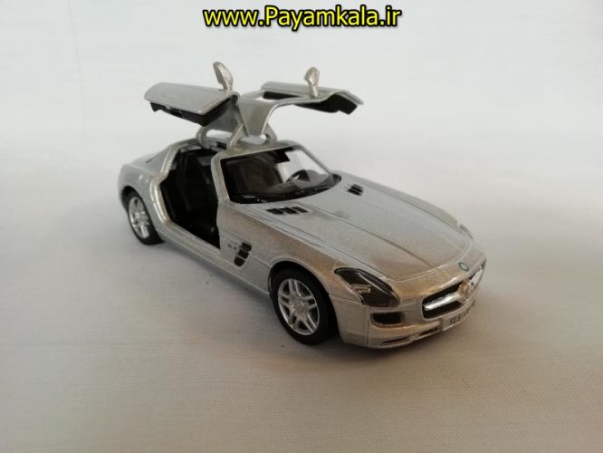 ماکت ماشین اسباب بازی مرسدس بنز (MERCEDES-BENZ SLS AMG BY KINSMART)