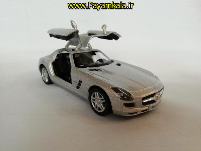 ماکت ماشین اسباب بازی مرسدس بنز (MERCEDES-BENZ SLS AMG BY KINSMART)