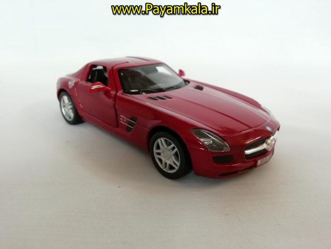 ماکت ماشین اسباب بازی مرسدس بنز (MERCEDES-BENZ SLS AMG BY KINSMART)