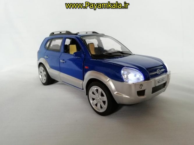 ماکت فلزی عقب کش هیوندای توسان بزرگ (1:24) (2006 HYUNDAI TUCSON)