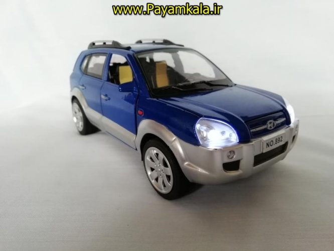 ماکت فلزی عقب کش هیوندای توسان بزرگ (1:24) (2006 HYUNDAI TUCSON)