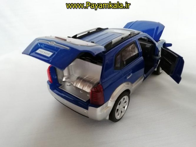 ماکت فلزی عقب کش هیوندای توسان بزرگ (1:24) (2006 HYUNDAI TUCSON)