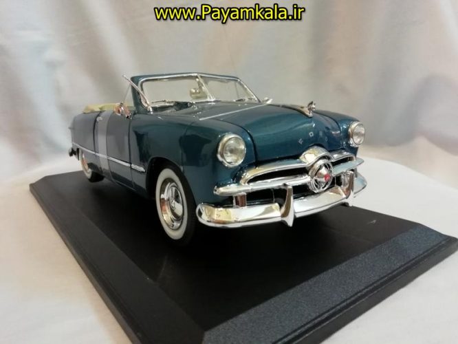 ماکت فلزی فورد 1949 بزرگ (1:18) مدل FORD 1949 BY MAISTO آبی تیره