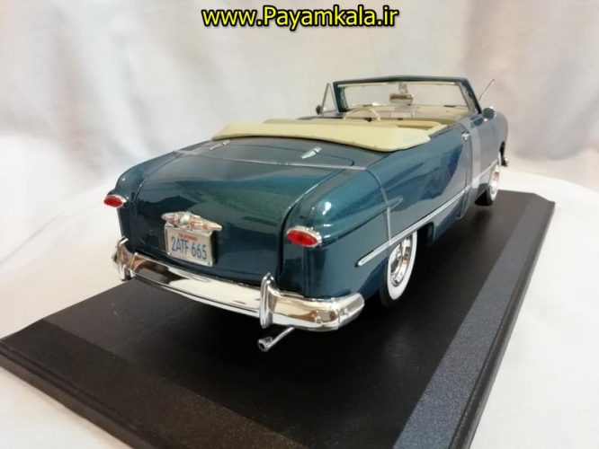 ماکت فلزی فورد 1949 بزرگ (1:18) مدل FORD 1949 BY MAISTO آبی تیره