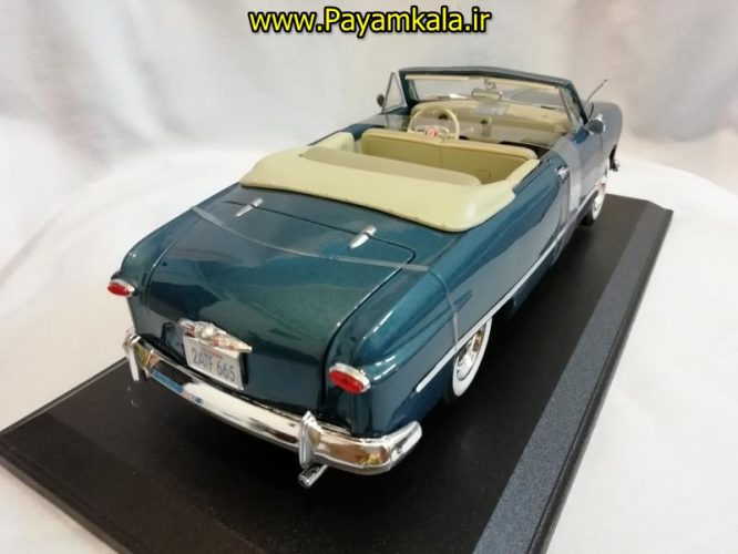 ماکت فلزی فورد 1949 بزرگ (1:18) مدل FORD 1949 BY MAISTO آبی تیره