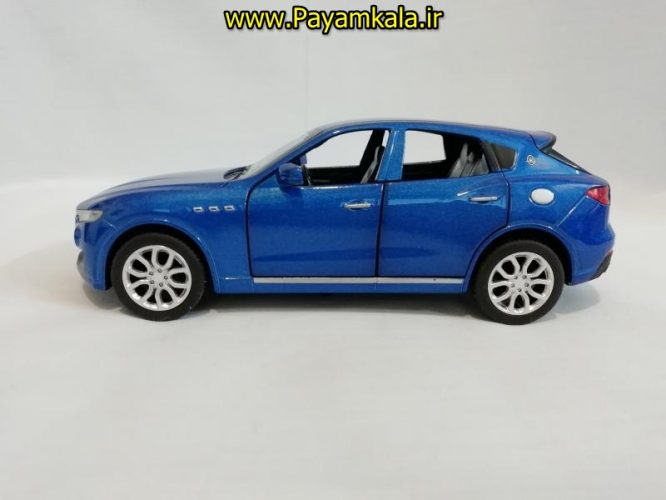 (شش در بازشو+پخش موسیقی) اسباب بازی ماشین مازراتی (MASERATI) موزیکال-چراغدار فلزی شاسی بلند