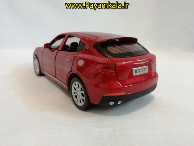 (شش در بازشو+پخش موسیقی) اسباب بازی ماشین مازراتی (MASERATI) موزیکال-چراغدار فلزی شاسی بلند