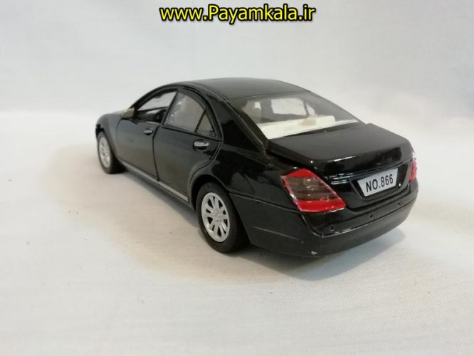 (چهار در بازشو) اسباب بازی ماشین بنز متوسط (BENZ) موزیکال-چراغدار فلزی