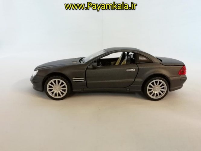 اسباب بازی ماشین بنز SL500 متوسط (MERCEDES-BENZ) موزیکال-چراغدار فلزی