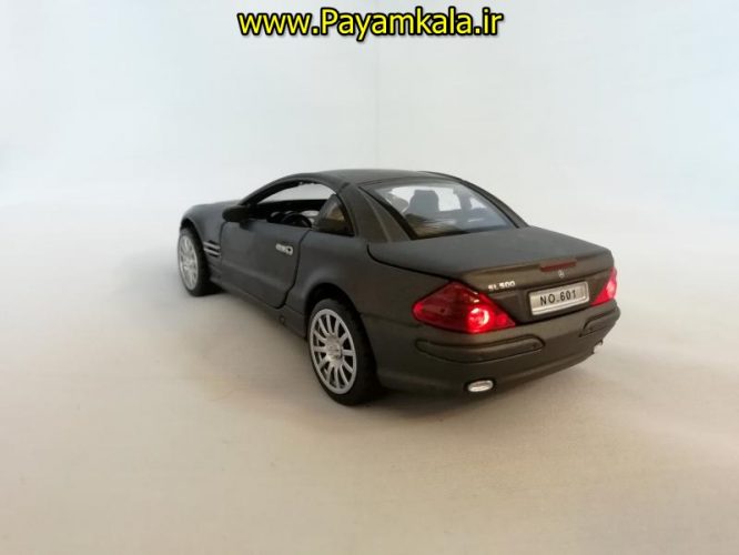 اسباب بازی ماشین بنز SL500 متوسط (MERCEDES-BENZ) موزیکال-چراغدار فلزی