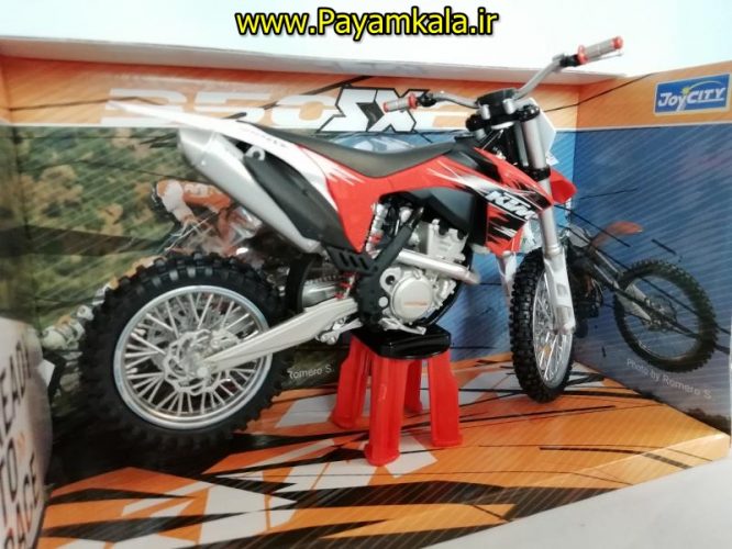 (سایز بزرگ) ماکت فلزی موتورسیکلت کی تی ام (KTM 350SXF)(1/12)