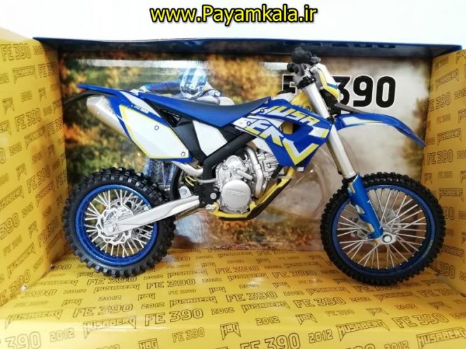 (سایز بزرگ) ماکت فلزی موتورسیکلت هوسابرگ (HUSABERG FE390 2012)(1/12)