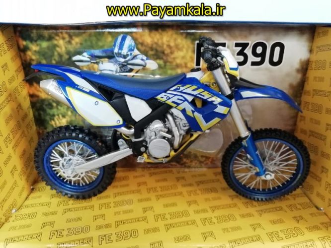 (سایز بزرگ) ماکت فلزی موتورسیکلت هوسابرگ (HUSABERG FE390 2012)(1/12)