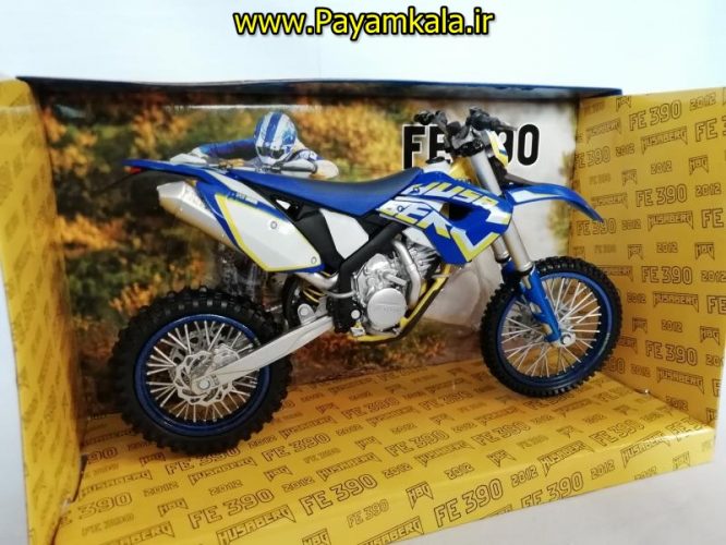 (سایز بزرگ) ماکت فلزی موتورسیکلت هوسابرگ (HUSABERG FE390 2012)(1/12)