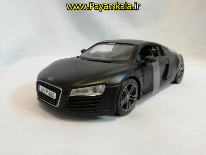 ماکت فلزی آئودی بزرگ (1:24) (AUDI R8 BY MAISTO) کربنی