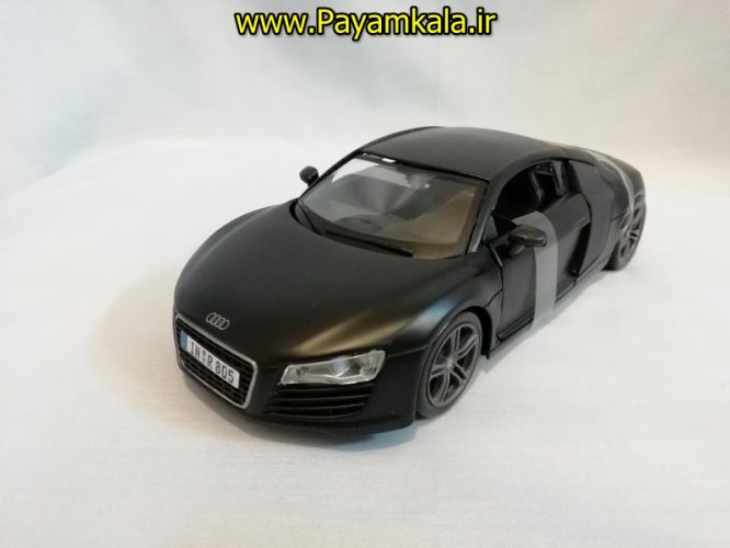 ماکت فلزی آئودی بزرگ (1:24) (AUDI R8 BY MAISTO) کربنی