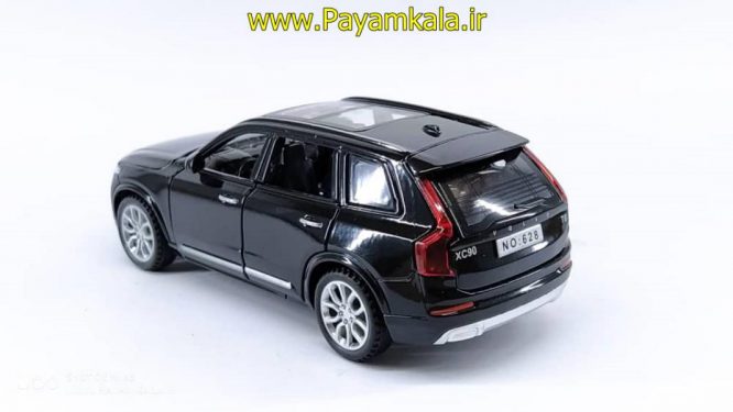 ماشین ولو شش درب بازشو (VQLVO XC90-T6 BY DIECAST REPLICA) مشکی