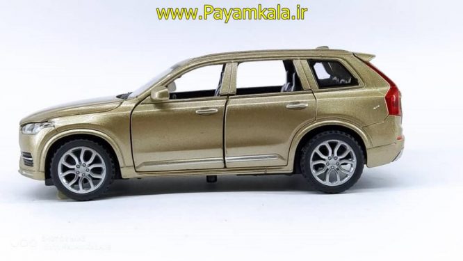 ماشین ولو شش درب بازشو (VQLVO XC90-T6 BY DIECAST REPLICA) بژ