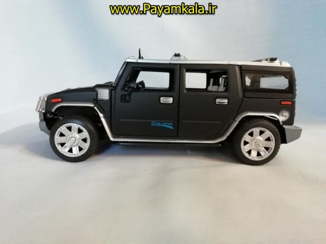 اسباب بازی ماشین هامر متوسط (HUMMER) موزیکال-چراغدار فلزی 