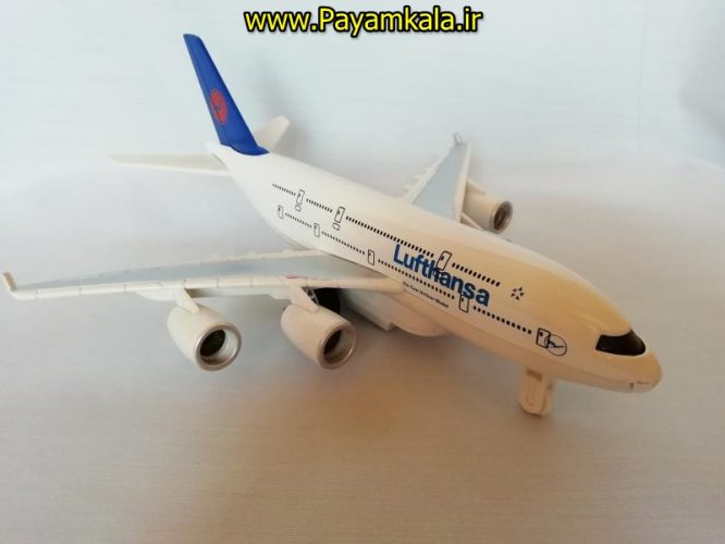 هواپیما مسافربری لوفتهانزا LUFTHANSA صدادار-چراغدار فلزی (کد 380)