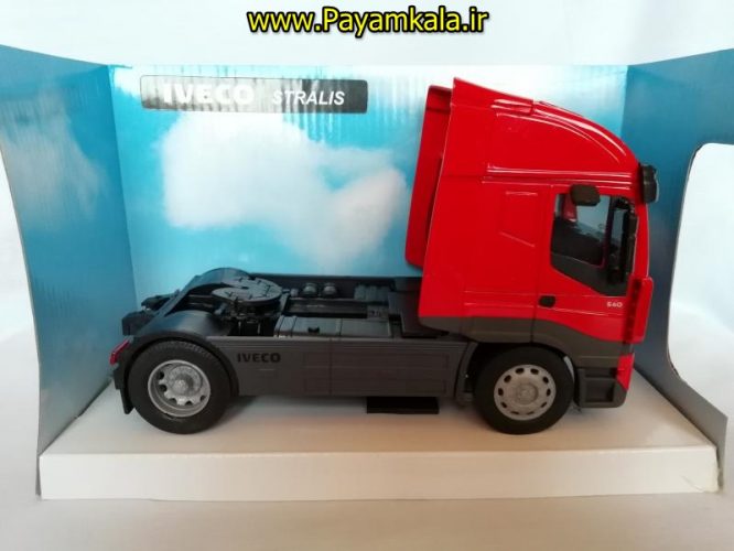 ماکت فلزی تریلی ایویکو (IVECO) بزرگ 1:32 ساخت NEWRAY