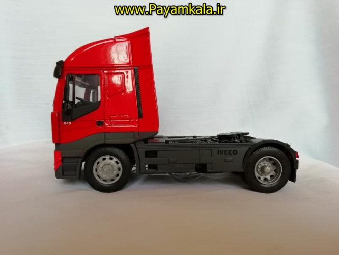 ماکت فلزی تریلی ایویکو (IVECO) بزرگ 1:32 ساخت NEWRAY