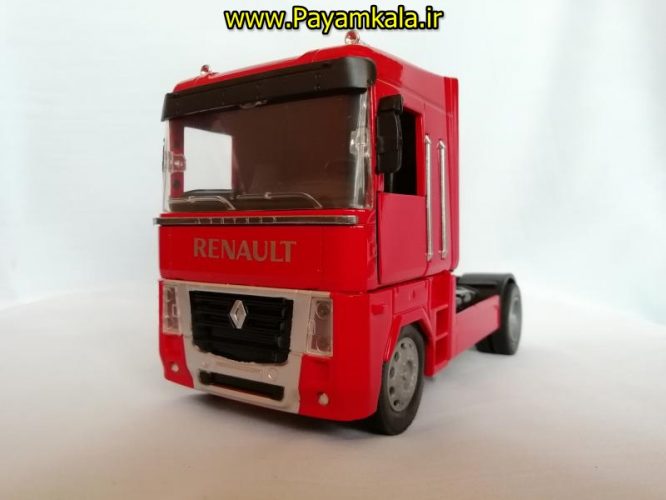 ماکت فلزی تریلی رنو (RENAULT) بزرگ 1:32 ساخت NEWRAY