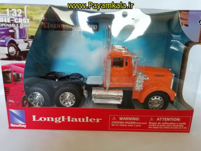 ماکت فلزی تریلی کنورث (KENWORTH W900) بزرگ 1:32 ساخت NEWRAY