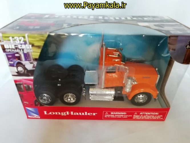 ماکت فلزی تریلی کنورث (KENWORTH W900) بزرگ 1:32 ساخت NEWRAY