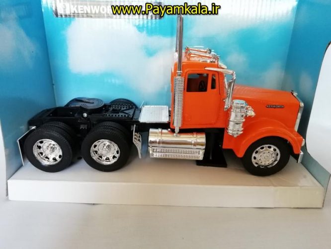 ماکت فلزی تریلی کنورث (KENWORTH W900) بزرگ 1:32 ساخت NEWRAY