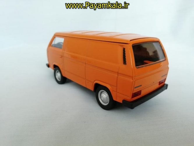 ماشین اسباب بازی فولکس واگن ون (VW T3 VAN BY WELLY)