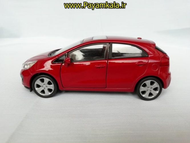 ماشین اسباب بازی شاسی بلند هاچ بک (KIA RIO BY WELLY)