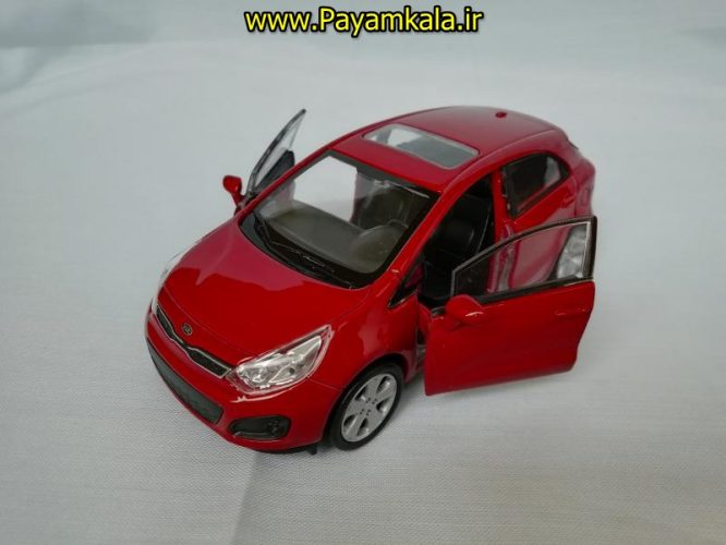 ماشین اسباب بازی شاسی بلند هاچ بک (KIA RIO BY WELLY)